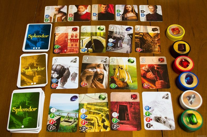 Cách chơi Splendor boardgame - ảnh minh họa 1