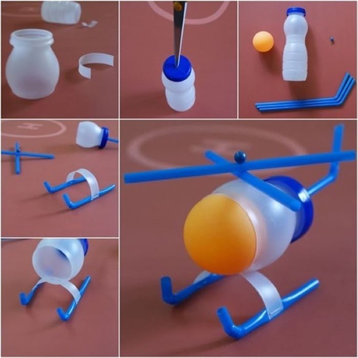 Cách làm đồ chơi từ chai nhựa - ảnh minh họa 2
