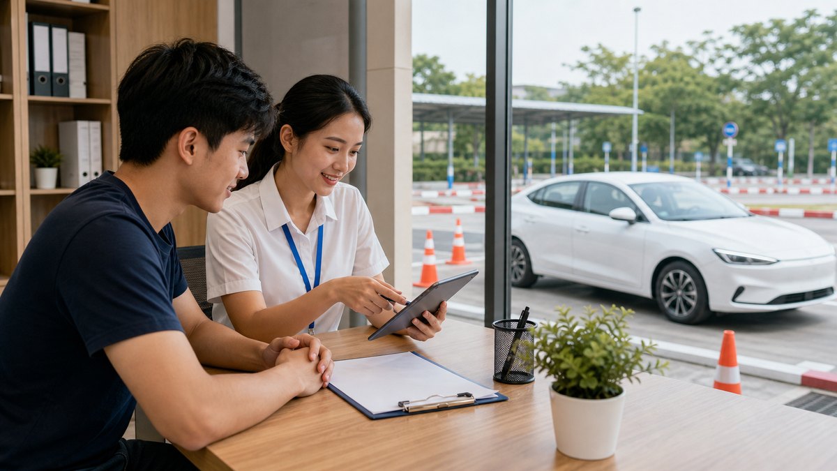 Học bằng lái xe ô tô GreenSM ưu đãi học phí