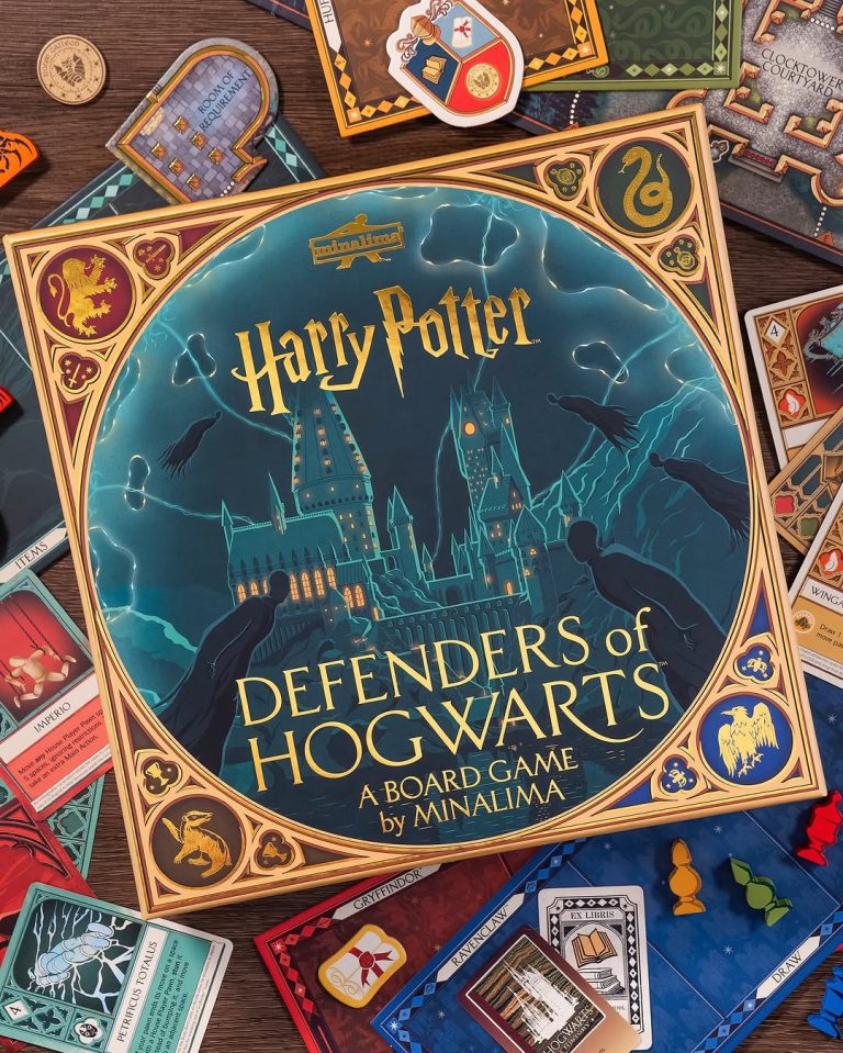 Harry Potter Defenders of Hogwarts: board game hợp tác mới cho người muốn bảo vệ Hogwarts