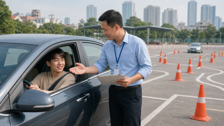 Học bằng lái xe ô tô B2 hỗ trợ 06Tr VNĐ