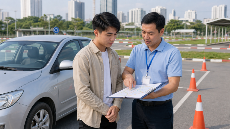 Học bằng lái xe ô tô giá bao nhiêu hỗ trợ 06Tr VNĐ