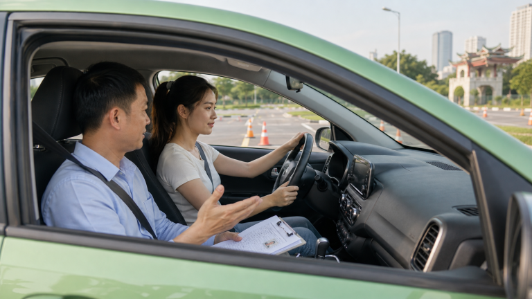 Học lái xe Hà Nội hỗ trợ 06Tr VNĐ
