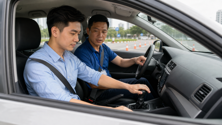 Học lái xe ô tô B1 hỗ trợ 06Tr VNĐ