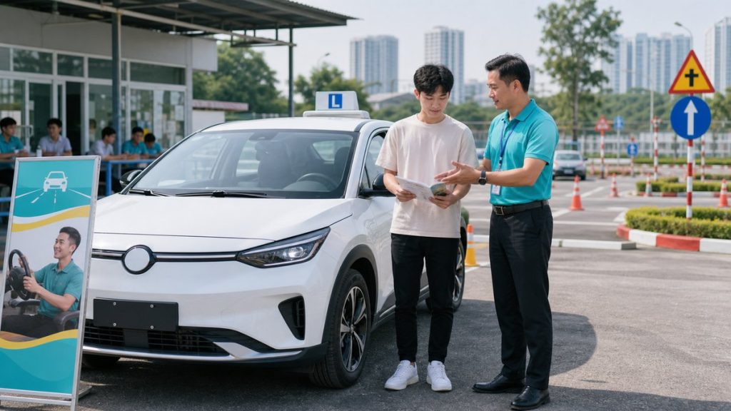 Học lái xe Xanh SM: Học lái ô tô hạng B/B2/C hết bao nhiêu tiền?