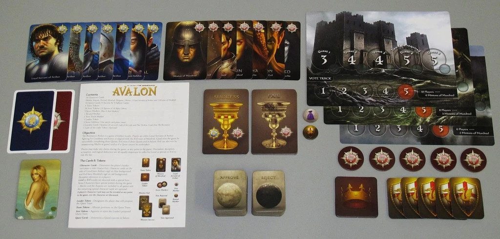 Hướng dẫn cách chơi Avalon chi tiết và cụ hể - ảnh minh họa 1