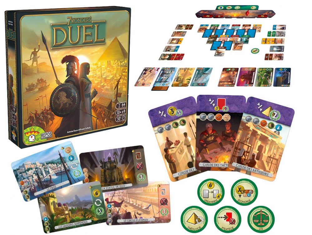 Hướng dẫn chi tiết cách chơi 7 Wonders Duel - ảnh minh họa 1