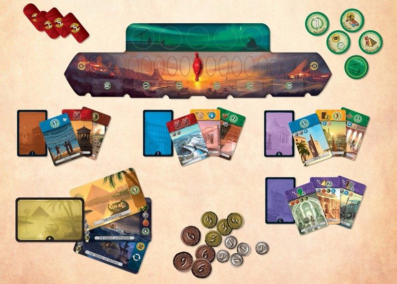 Hướng dẫn chi tiết cách chơi 7 Wonders Duel - ảnh minh họa 2