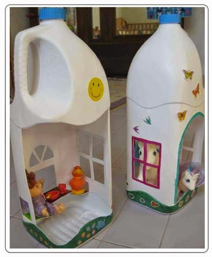 Làm đồ chơi từ can nhựa - ảnh minh họa 1