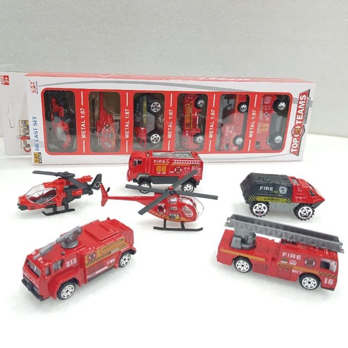 Mẫu xe cứu hỏa đồ chơi - ảnh minh họa 2