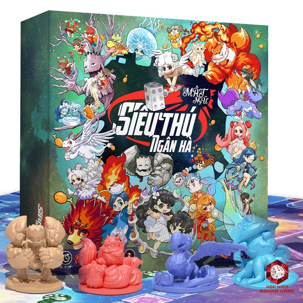 Review Siêu Thú Ngân Hà: nhập vai chiến binh giải cứu ngân hà trong board game gia đình