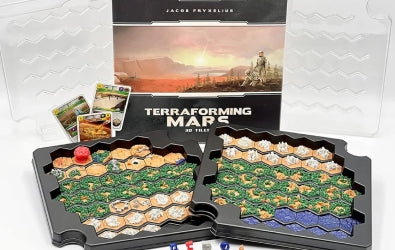 Review Terraforming Mars Small Box Retail: thổi hồn vào Sao Hỏa bằng mô hình 3D