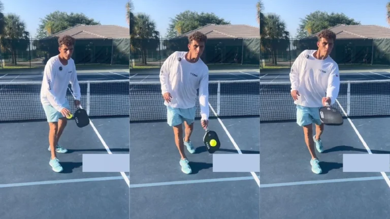 Kỹ thuật đánh bóng pickleball người mới