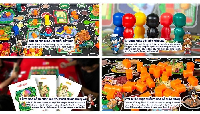 Cách chơi board game lớp học mật ngữ