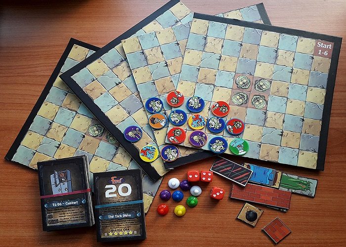 Cách chơi board game plants vs zombies