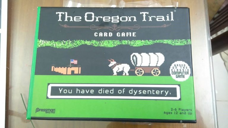 Hướng dẫn cách chơi Oregon Trail Card Game