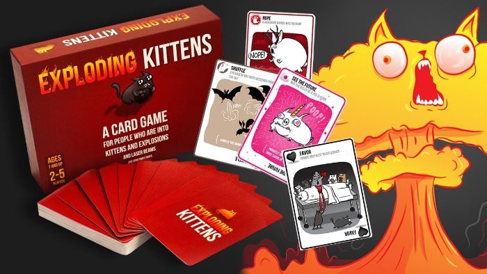 Hướng dẫn cách chơi trò chơi Mèo nổ Exploding Kittens hấp dẫn