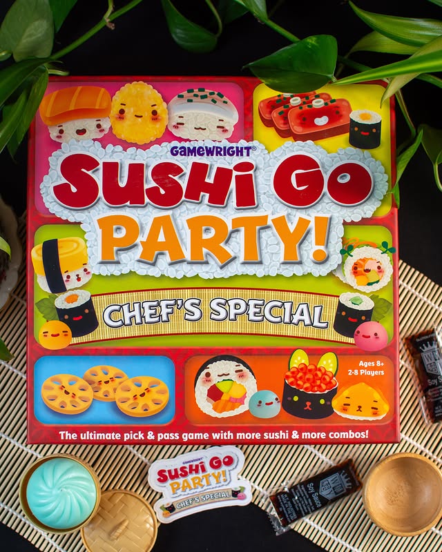 Sushi Go Party Chef’s Special: thực đơn mới có gì đáng chú ý cho fan draft bài?