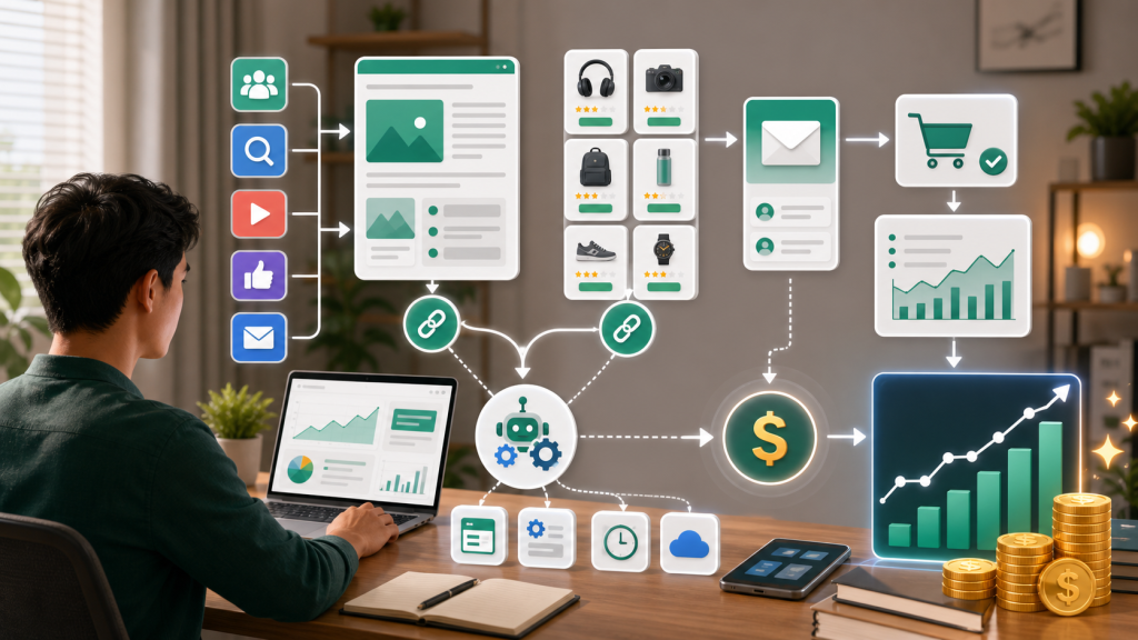 Thu nhập thụ động là gì? Cách xây hệ thống Affiliate tạo dòng tiền online
