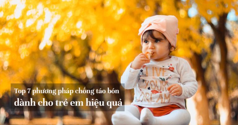 thực phẩm chống táo bón cho bé