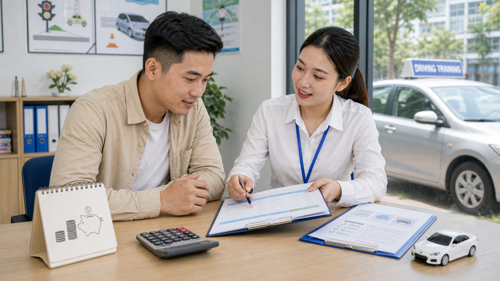 Trung tâm đào tạo lái xe Hà Nội hỗ trợ 06Tr VNĐ