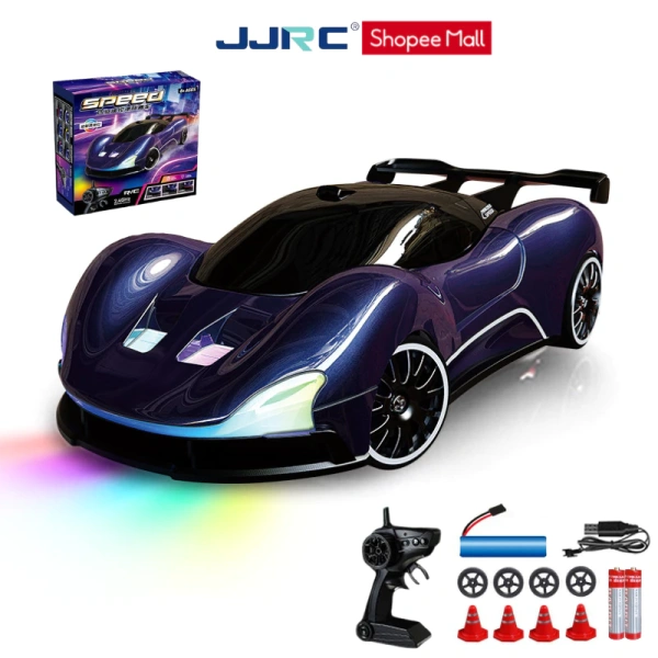 Xe drift điều khiển từ xa gắn đèn neon: vì sao dễ mất cân bằng sau vài vòng?