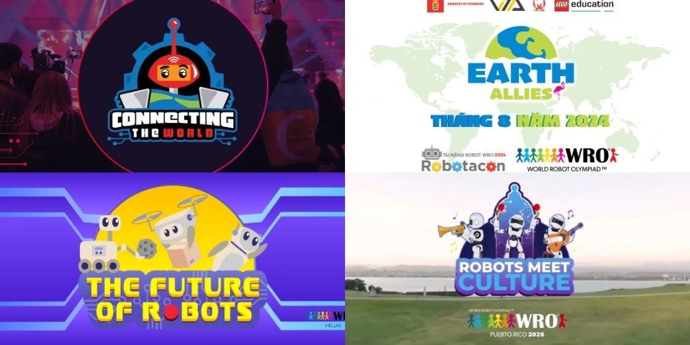 Học sinh học cách biến chủ đề mùa giải thành ý tưởng robot, mô hình và bài thuyết trình