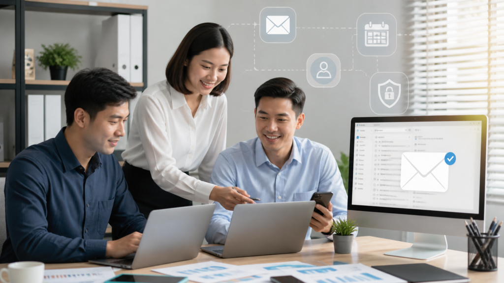 Email riêng công ty là gì? Hướng dẫn đăng ký email tên miền riêng Inet