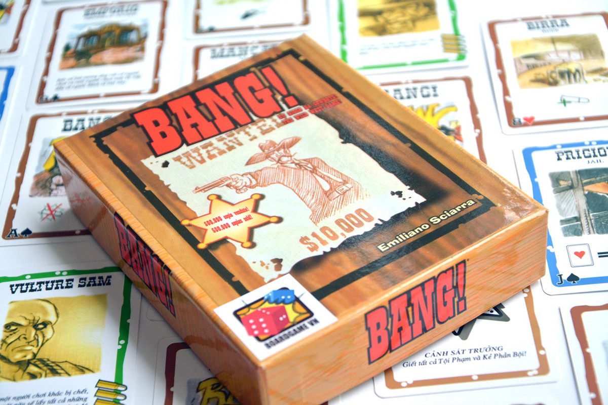 cách chơi bài Bang board game
