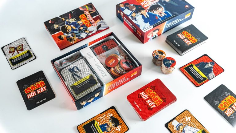 cách chơi Conan Hồi Kết board game