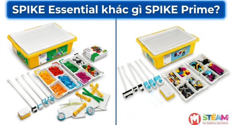 SPIKE Essential khác gì SPIKE Prime