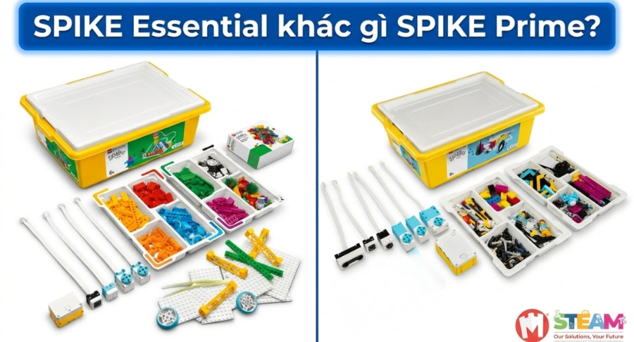 SPIKE Essential khác gì SPIKE Prime