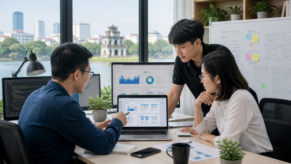 Thiết kế website Hà Nội: hướng dẫn chọn đơn vị làm web chuyên nghiệp