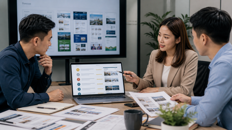 Top 10 công ty thiết kế website: cách lập danh sách và chọn đơn vị phù hợp
