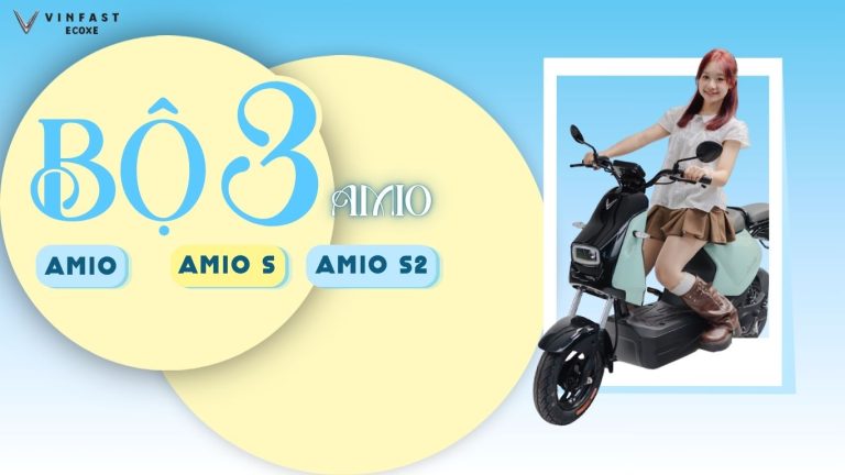 VinFast Amio, Amio S và Amio S2: nên chọn mẫu nào cho học sinh?