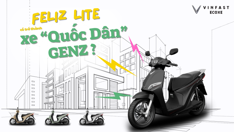 VinFast Feliz Lite có thể trở thành xe quốc dân mới của Gen Z không?
