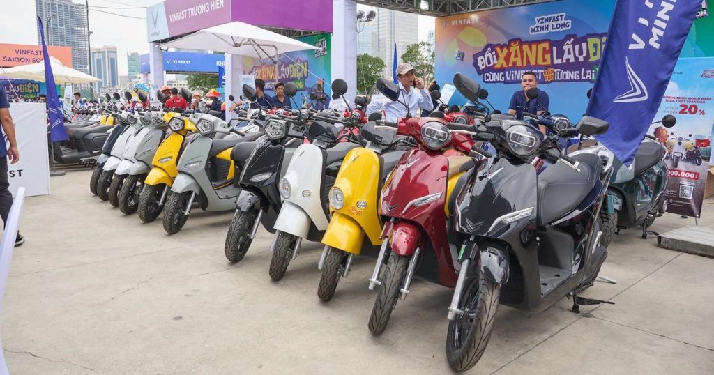 xe máy điện VinFast bán chạy